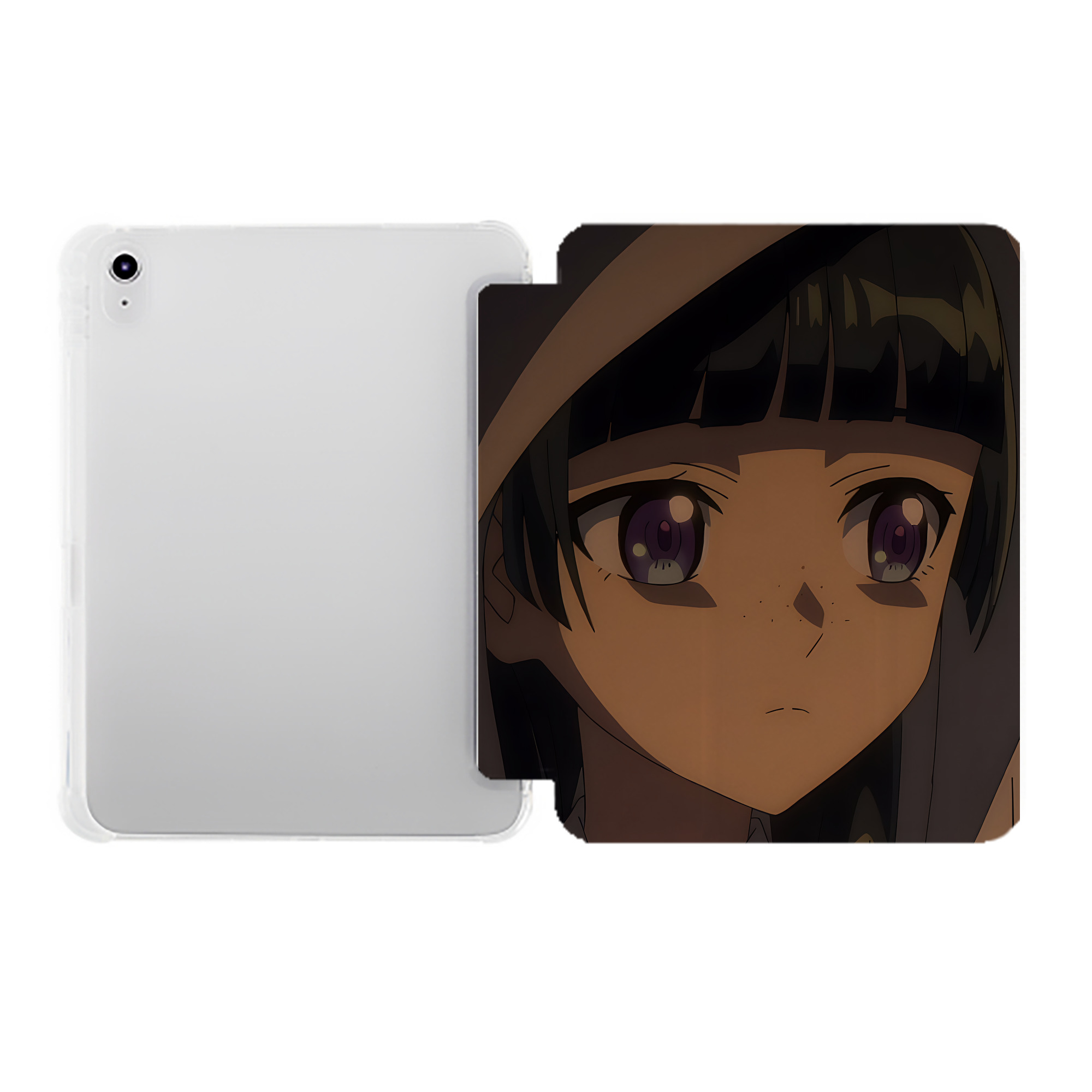 （画像用） 薬屋のひとりごと The Apothecary Diaries IPad ケース ペン収納付き 三つ折りスタンド PUレザー×シリコン 対応機種9.5/10.5/10.9インチ